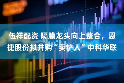 伍祥配资 隔膜龙头向上整合，恩捷股份拟并购“卖铲人”中科华联